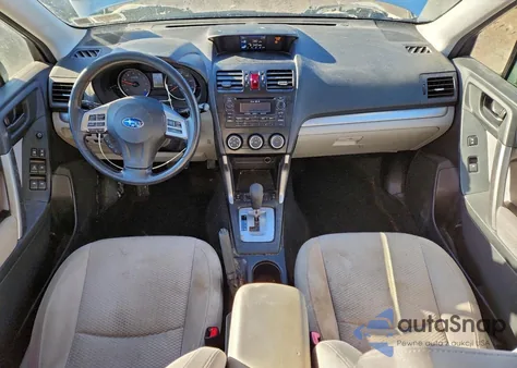 2014 Subaru Forester 2.5I Premium from USA, damaged, VIN JF2SJAEC9EH446463